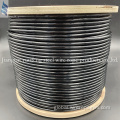 Tpu Jacket Coated Rope Black TPU Jacket Coated Flexible Cable 4-6MM Factory